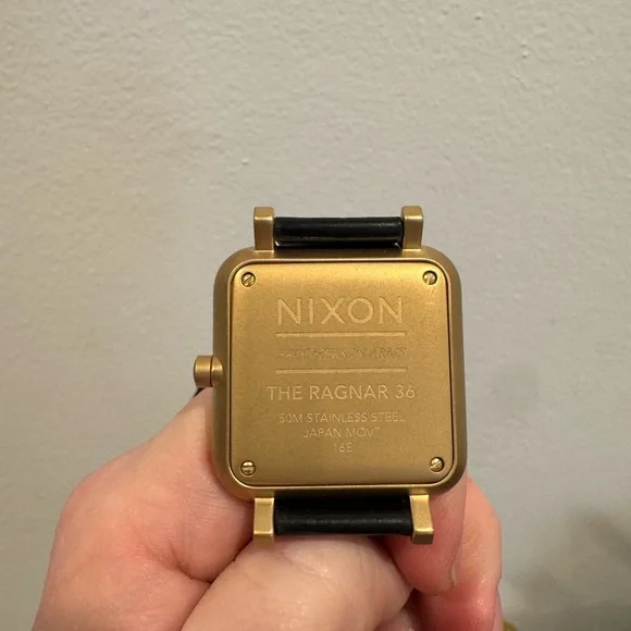 Nixon The Ragnar 36 Black and Gold Watch - Picture 4 of 7